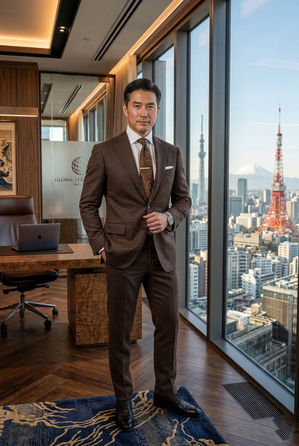 Men’s Premium Slim-Fit Executive Business Suits