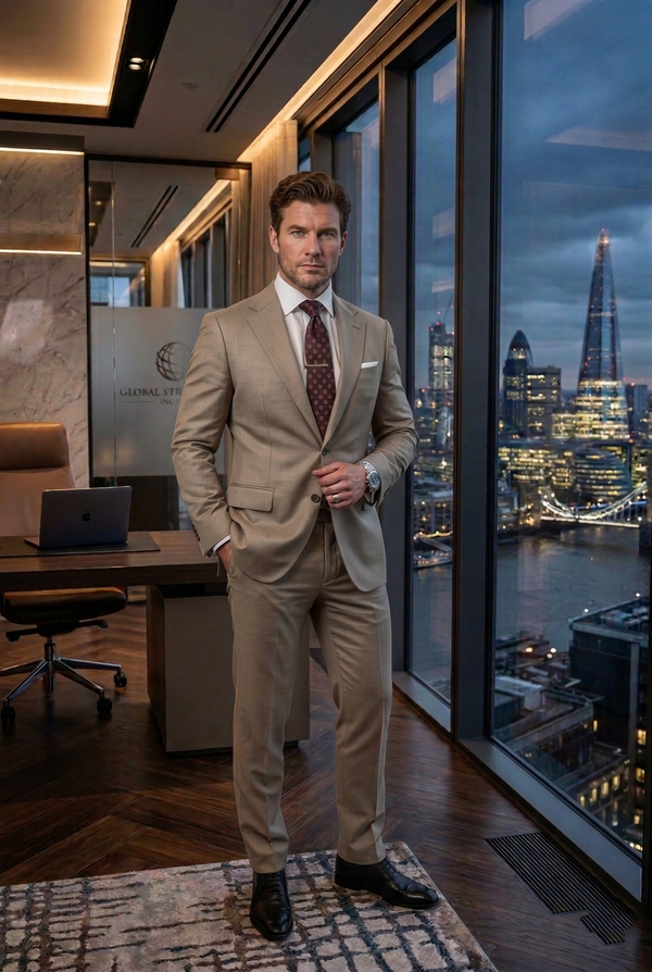 Premium Slim-Fit Executive Business Suits
