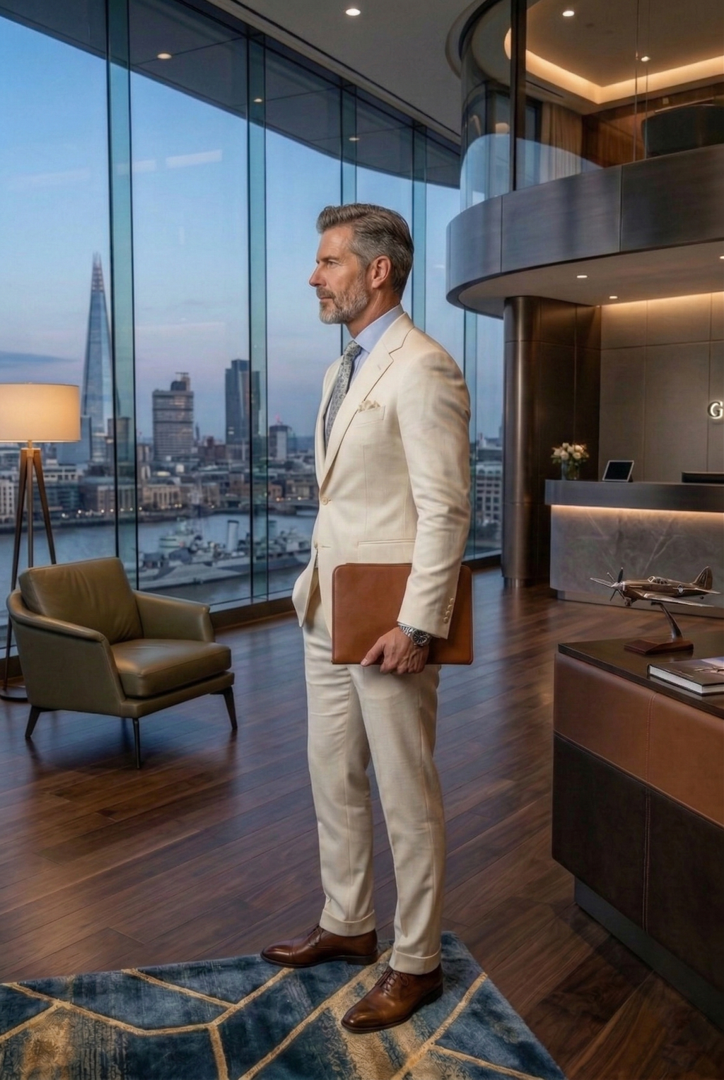 Men’s Luxury Slim-Fit Jetsetter Business Suits