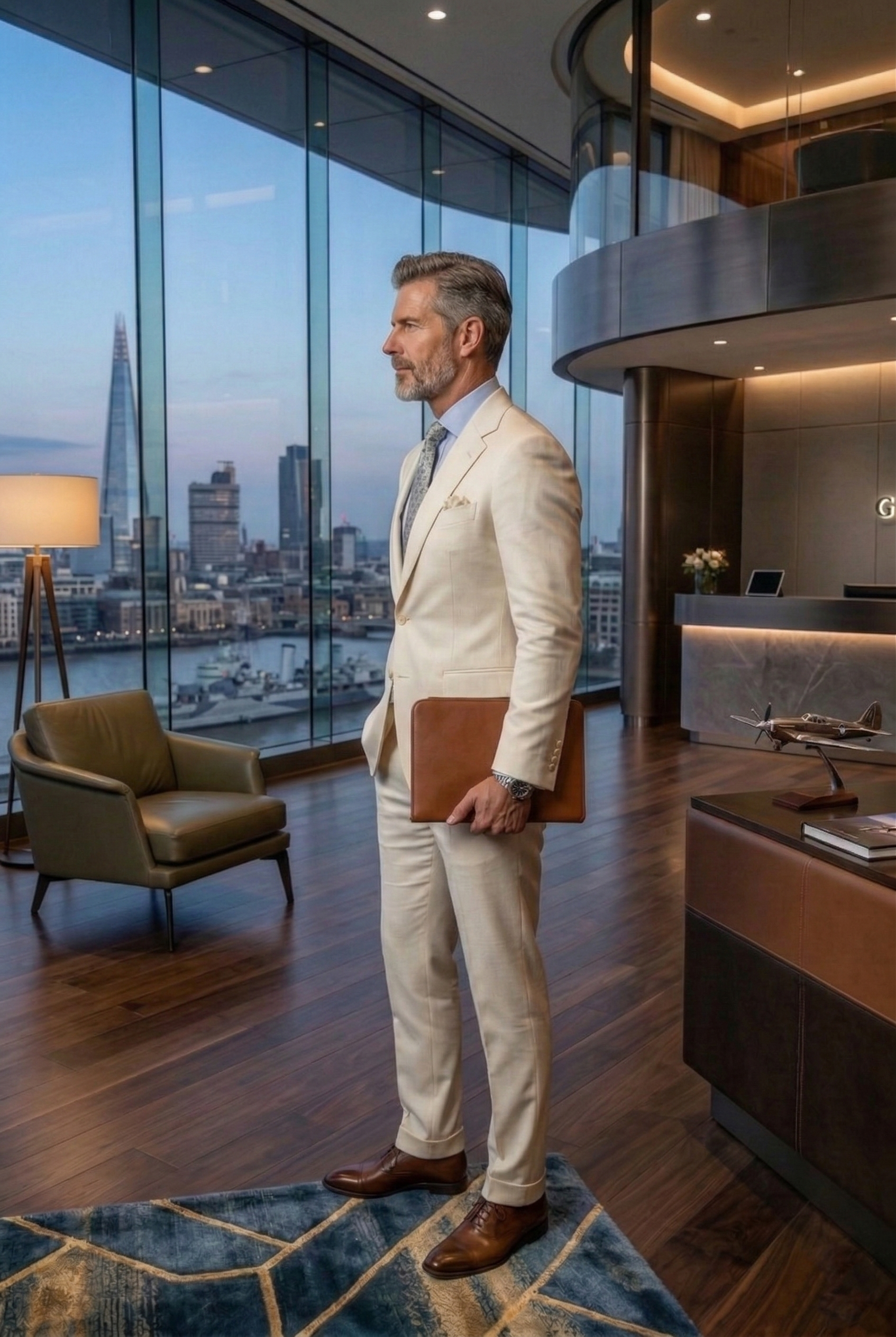 Men’s Luxury Slim-Fit Jetsetter Business Suits