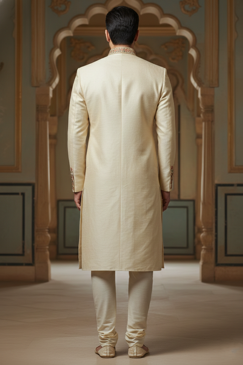 Elite Heritage Embroidered Designer Sherwani Collection