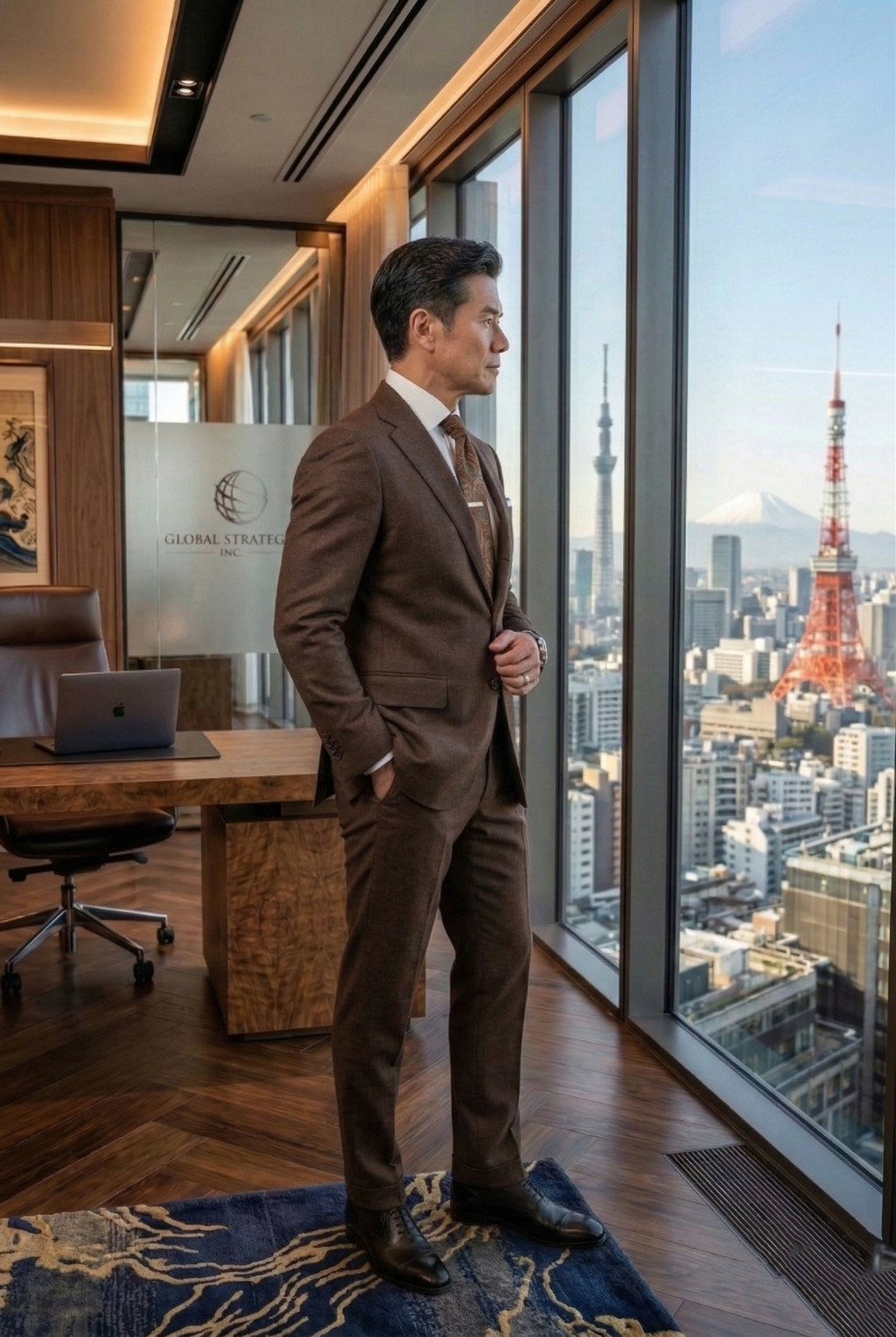 Men’s Premium Slim-Fit Executive Business Suits