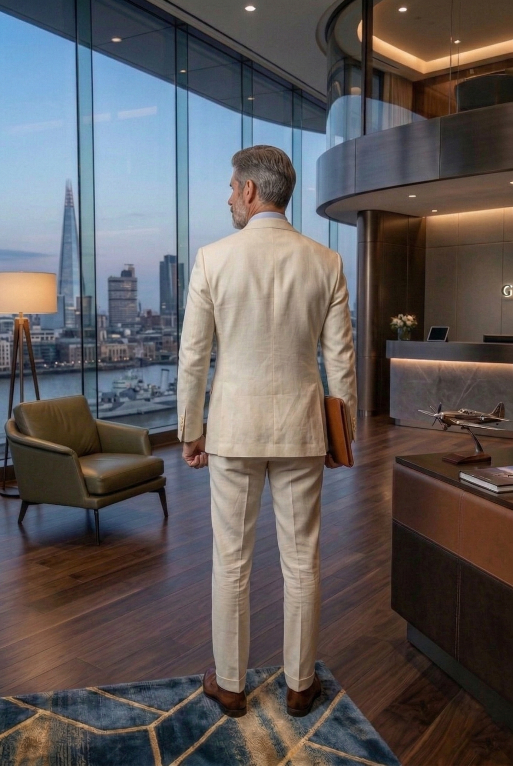 Men’s Luxury Slim-Fit Jetsetter Business Suits