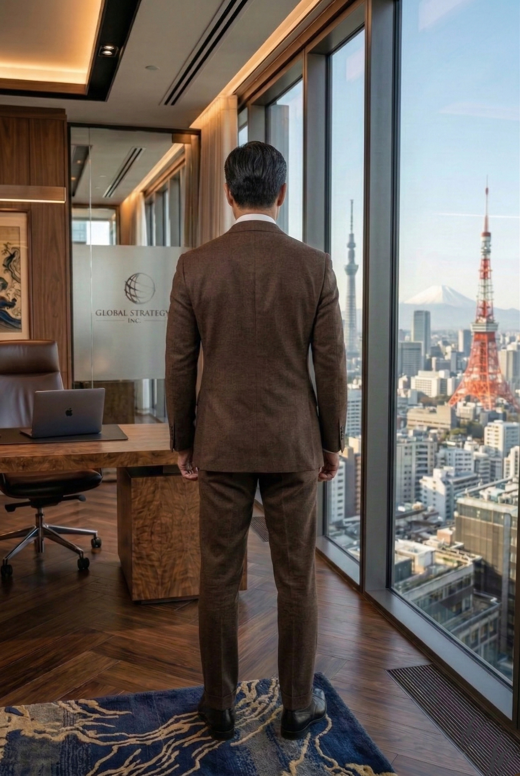 Men’s Premium Slim-Fit Executive Business Suits