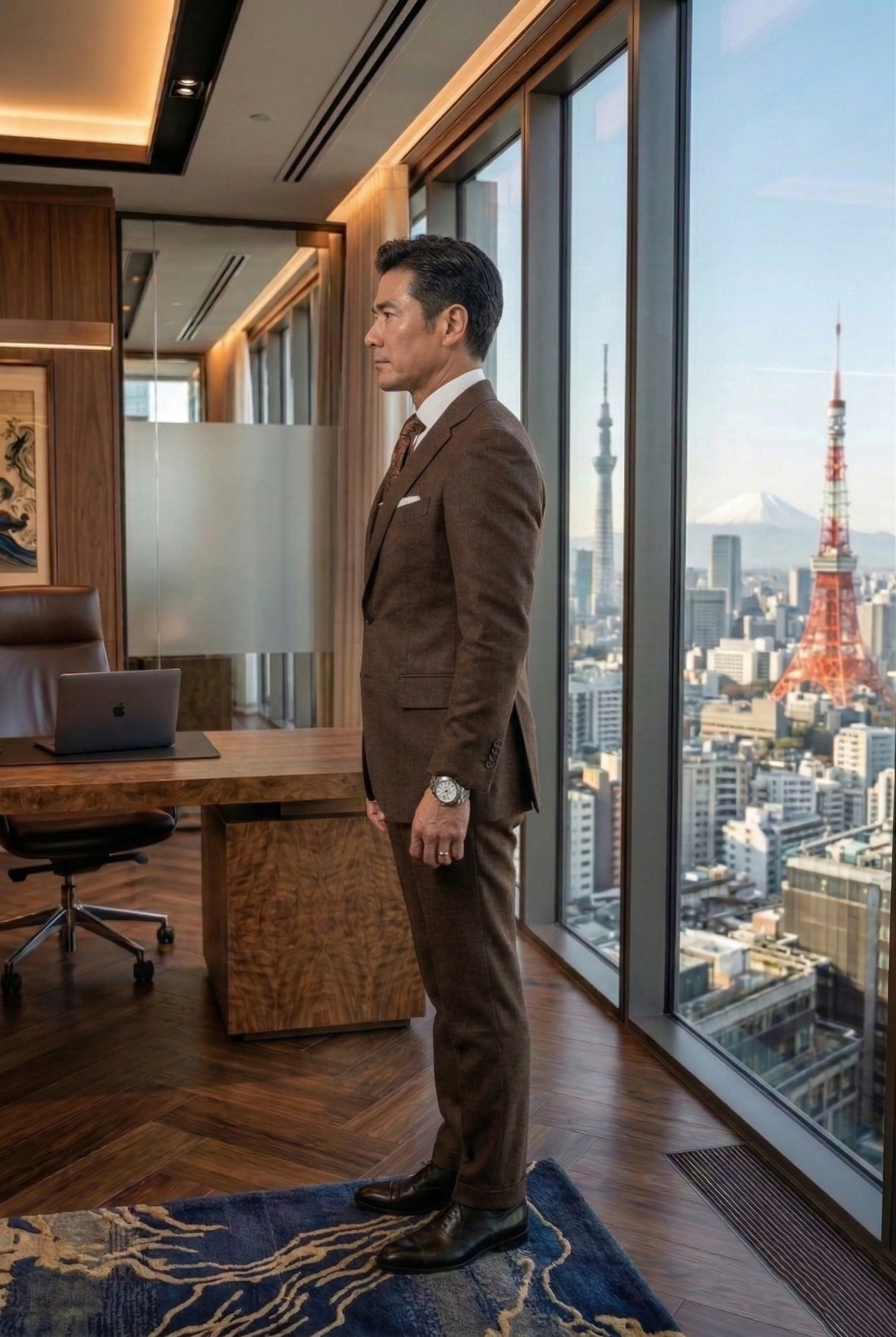 Men’s Premium Slim-Fit Executive Business Suits