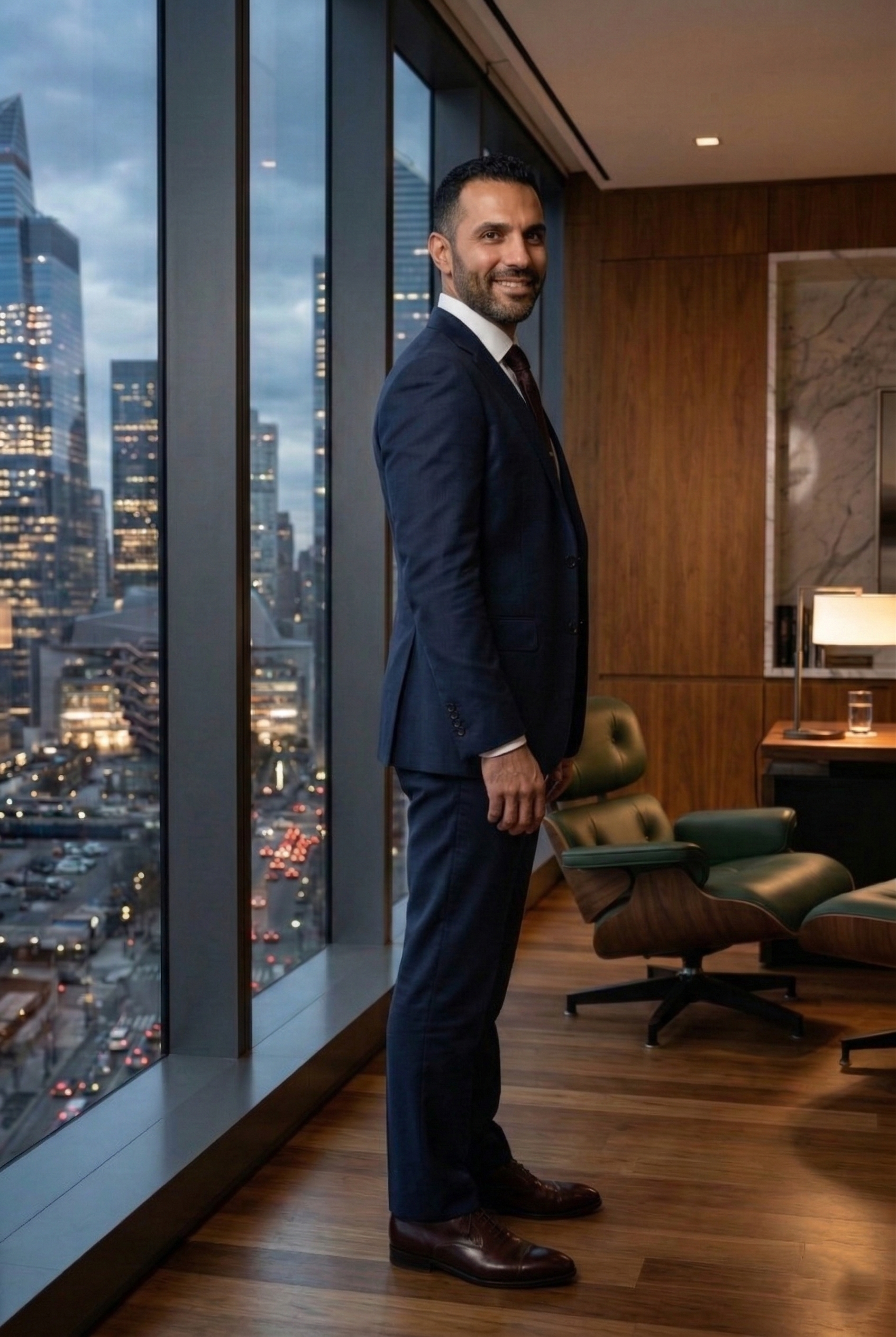 Elite Navy Blue Business Suit – Modern Tailored Fit