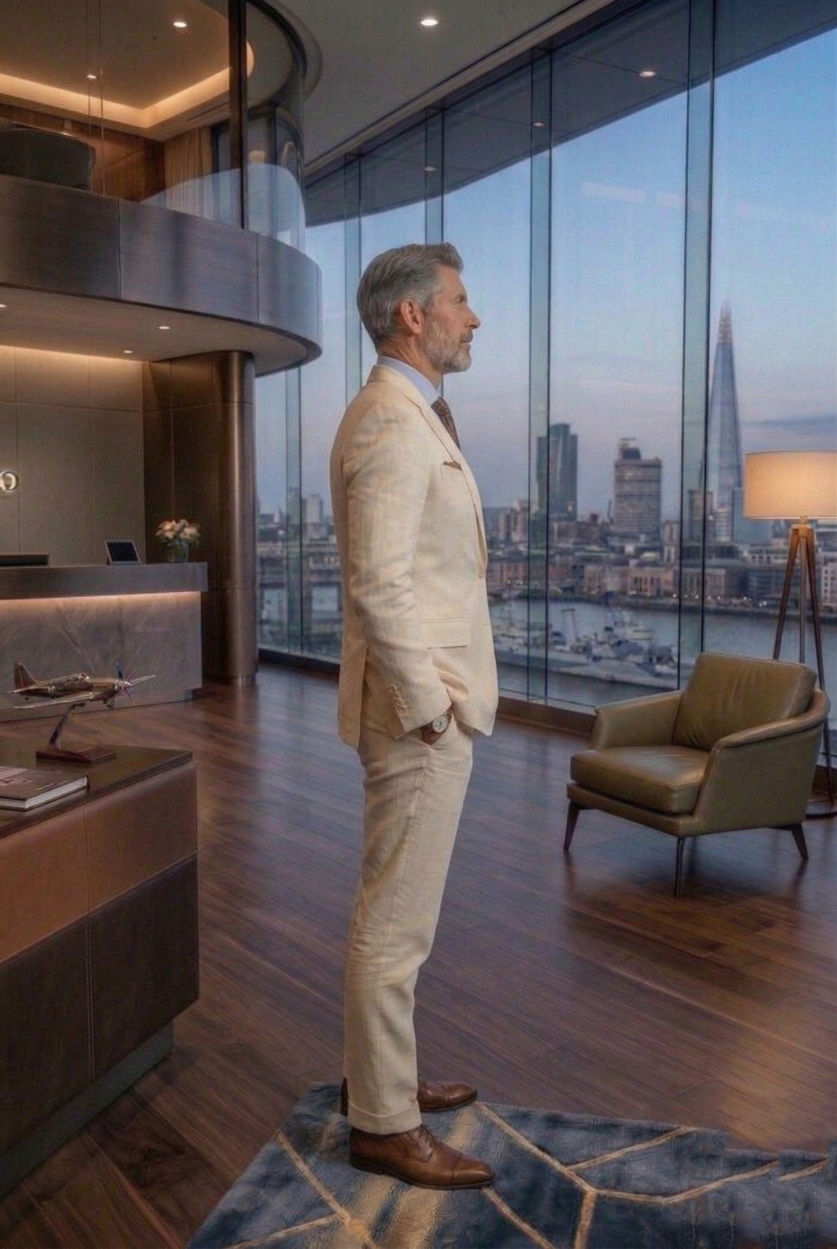 Men’s Luxury Slim-Fit Jetsetter Business Suits